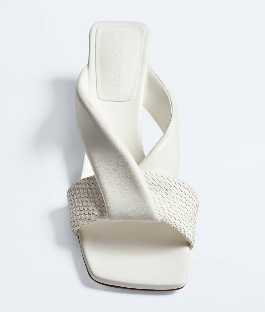 Women's Riva Mule in Alabaster Bottega Veneta Spain EN - Image 4