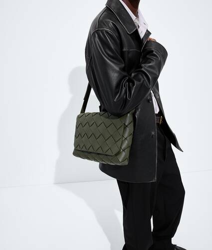 Men's Large Diago in Bark green Bottega Veneta Greece EN - Image 2