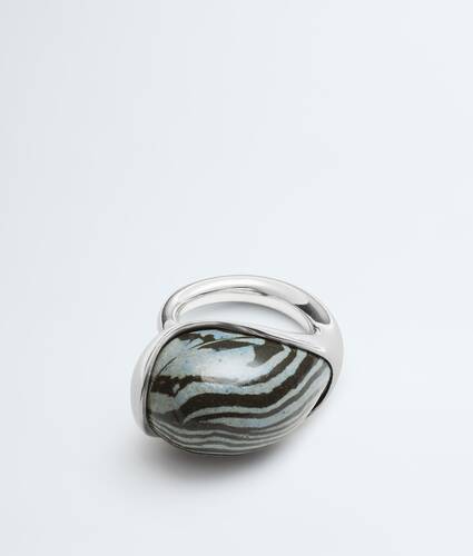 Anillo Drop para Mujer en Glacial/black Bottega Veneta M&eacute;xico ES - Image 5