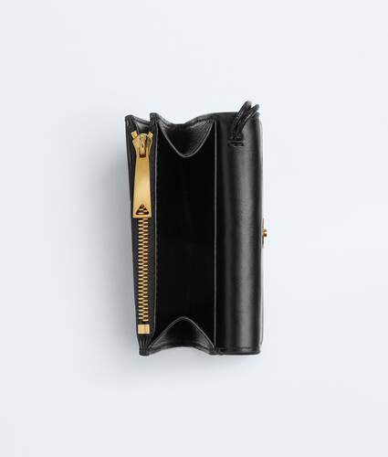 Women's Andiamo Business Card Case in Black Bottega Veneta Finland EN - Image 4