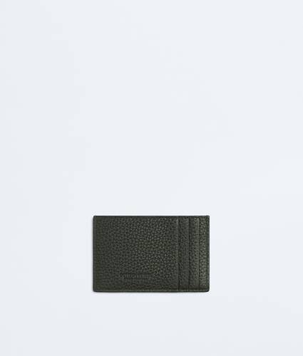 Men's Intrecciato Credit Card Case in Dark green Bottega Veneta Denmark EN - Image 2