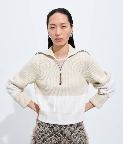 Jersey de lana y cachemira para Mujer en Dove Bottega Veneta M&eacute;xico ES - Image 1