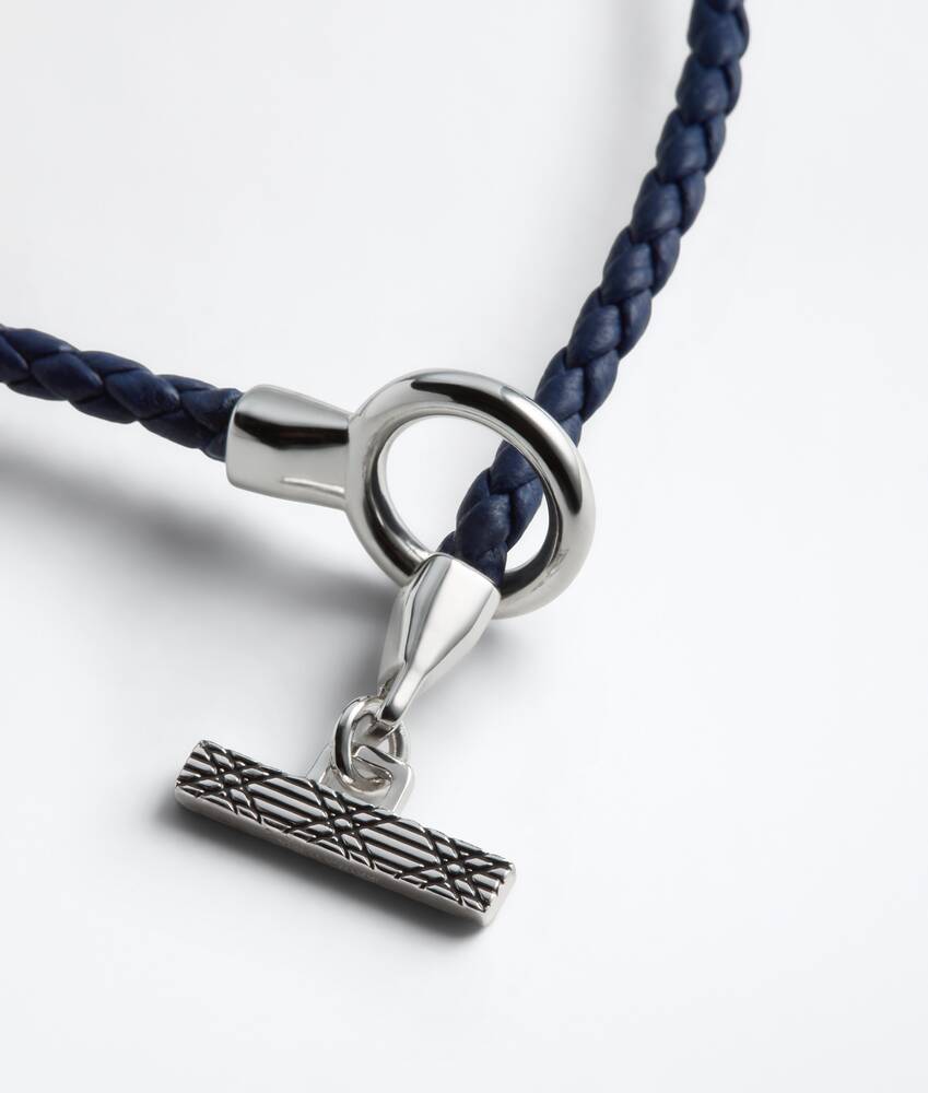 Men's Veneta Bracelet in Petroleum Bottega Veneta Netherlands EN - Image 4