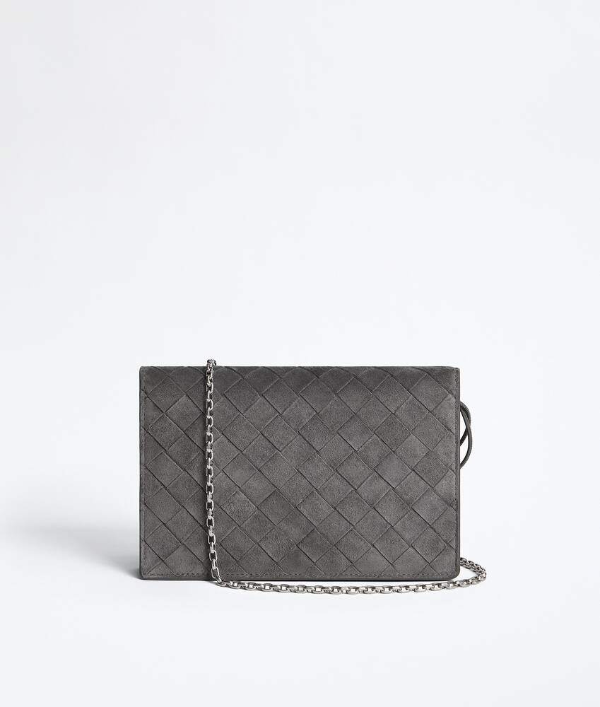 Andiamo Pouch mit Riemen f&uuml;r Damen in Obsidian grey Bottega Veneta Schweiz DE - Image 4