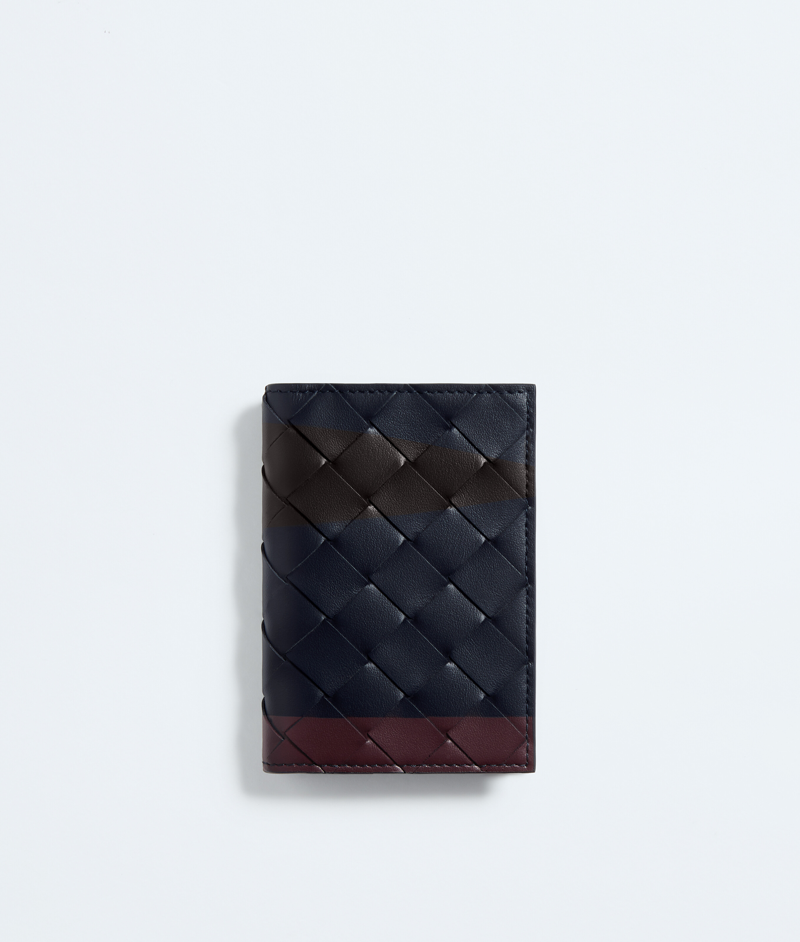 Intrecciato Flap Card Case