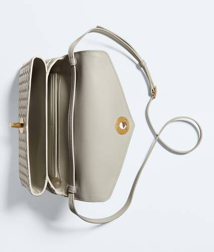Women's Knot Lock in Silica gray Bottega Veneta Brazil EN - Image 3