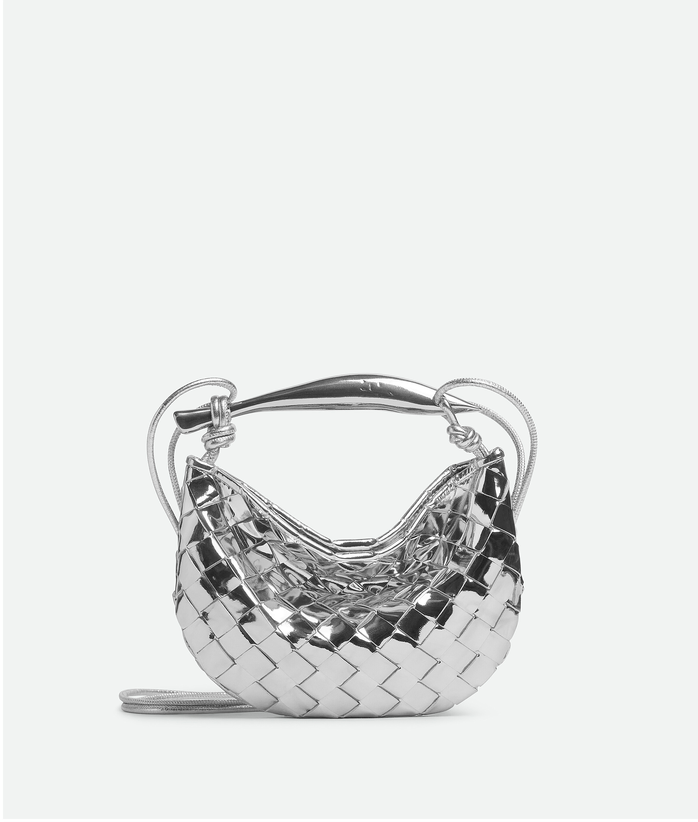 ミニ サーディン のために ウィメンズ で シルバー | Bottega Veneta JP