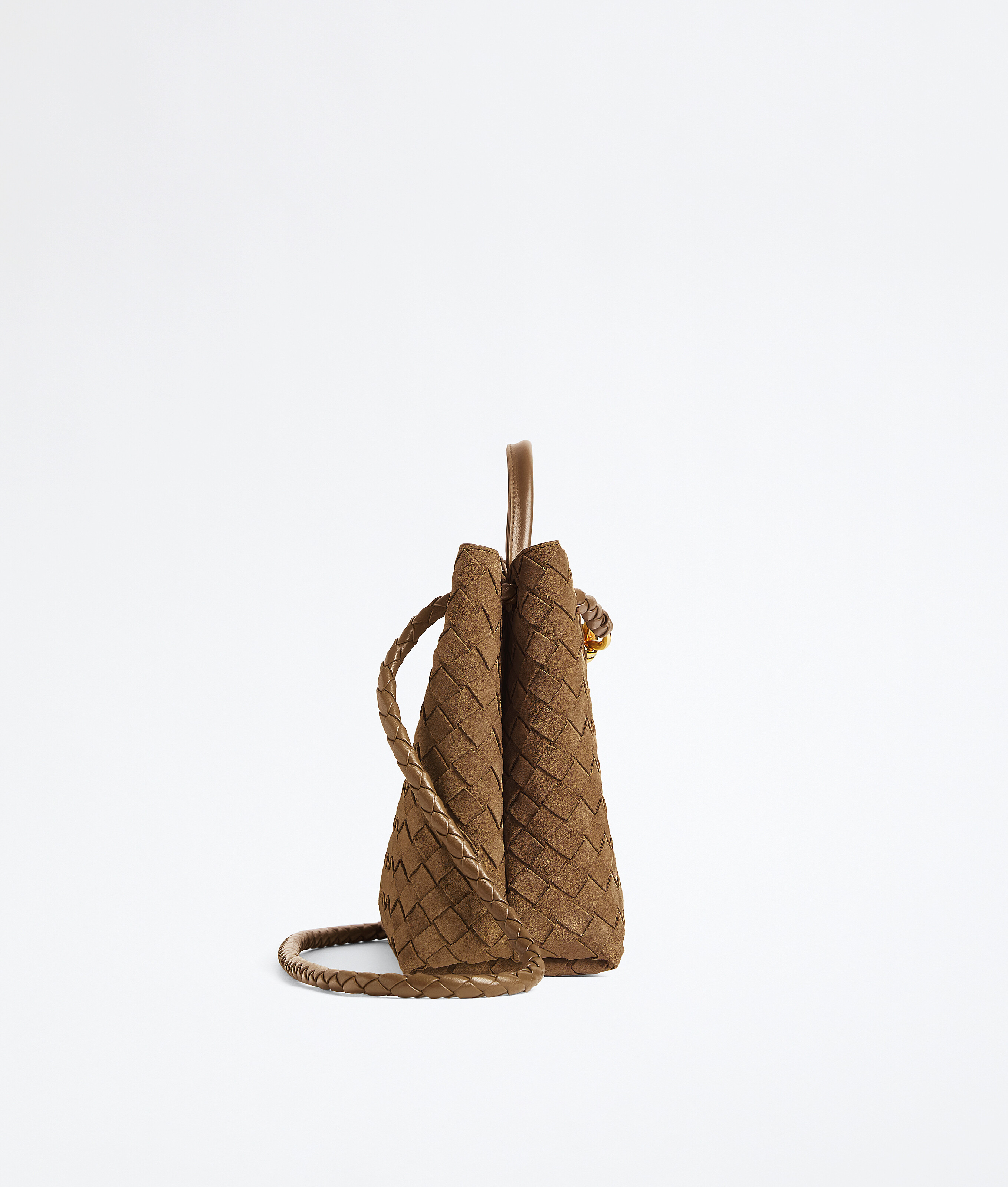 Women's Andiamo in Dark caramel 20 Bottega Veneta Luxembourg EN - Image 4