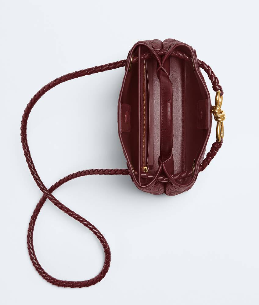 Women's Mini Andiamo in Lava red Bottega Veneta Denmark EN - Image 2