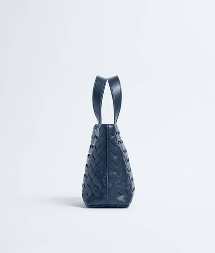 Mini Intrecciato Tote mit Zip f&uuml;r Herren in Denim Bottega Veneta Deutschland DE - Image 3