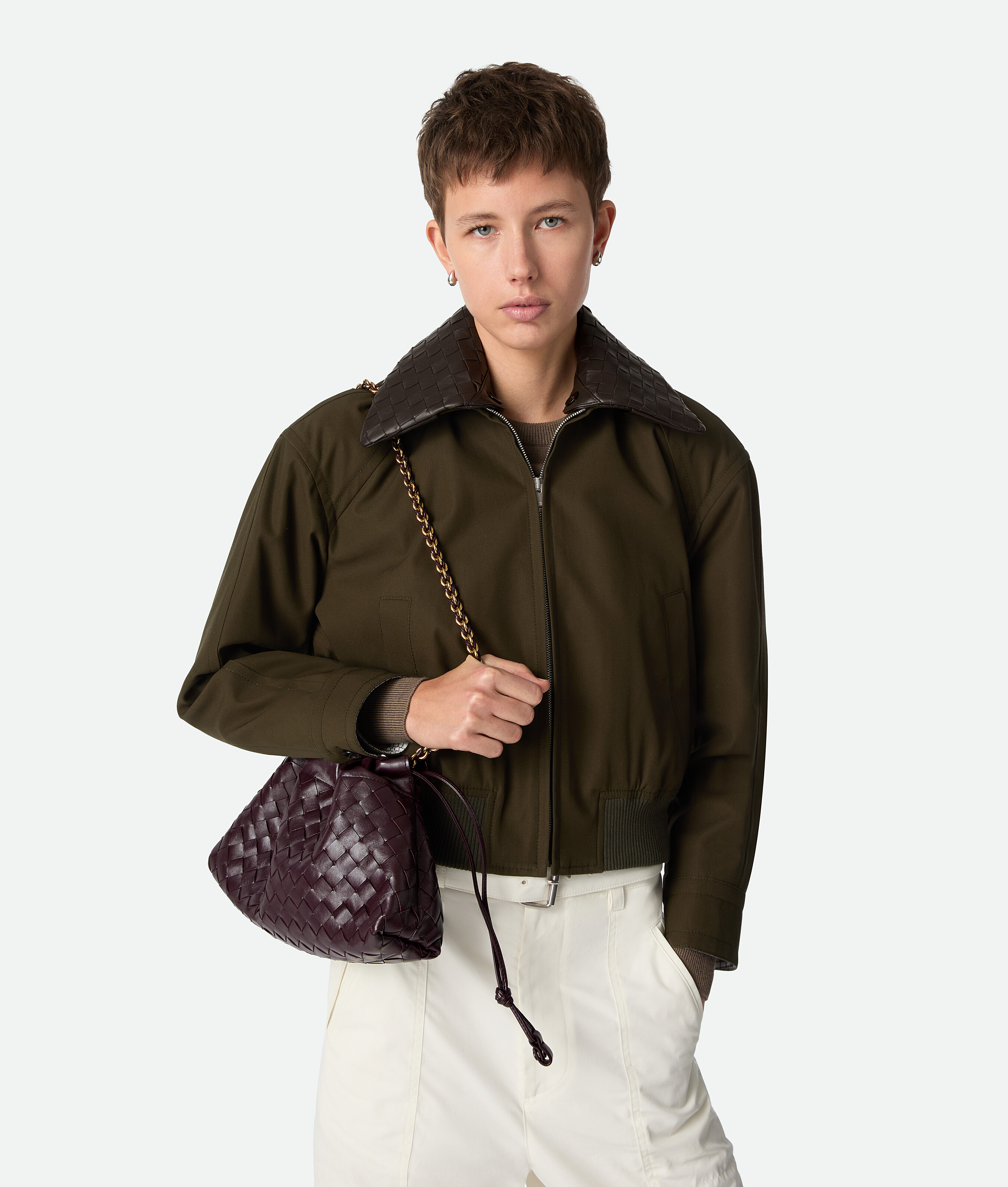 Women's Dustbag Notte in Dark barolo Bottega Veneta Luxembourg EN - Image 2