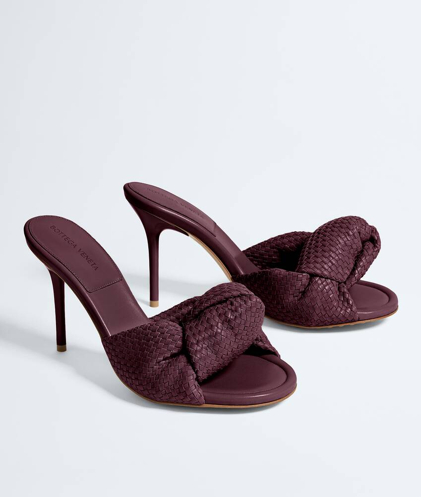 Women's Cherry Mule in Deep mahogany Bottega Veneta Japan EN - Image 2
