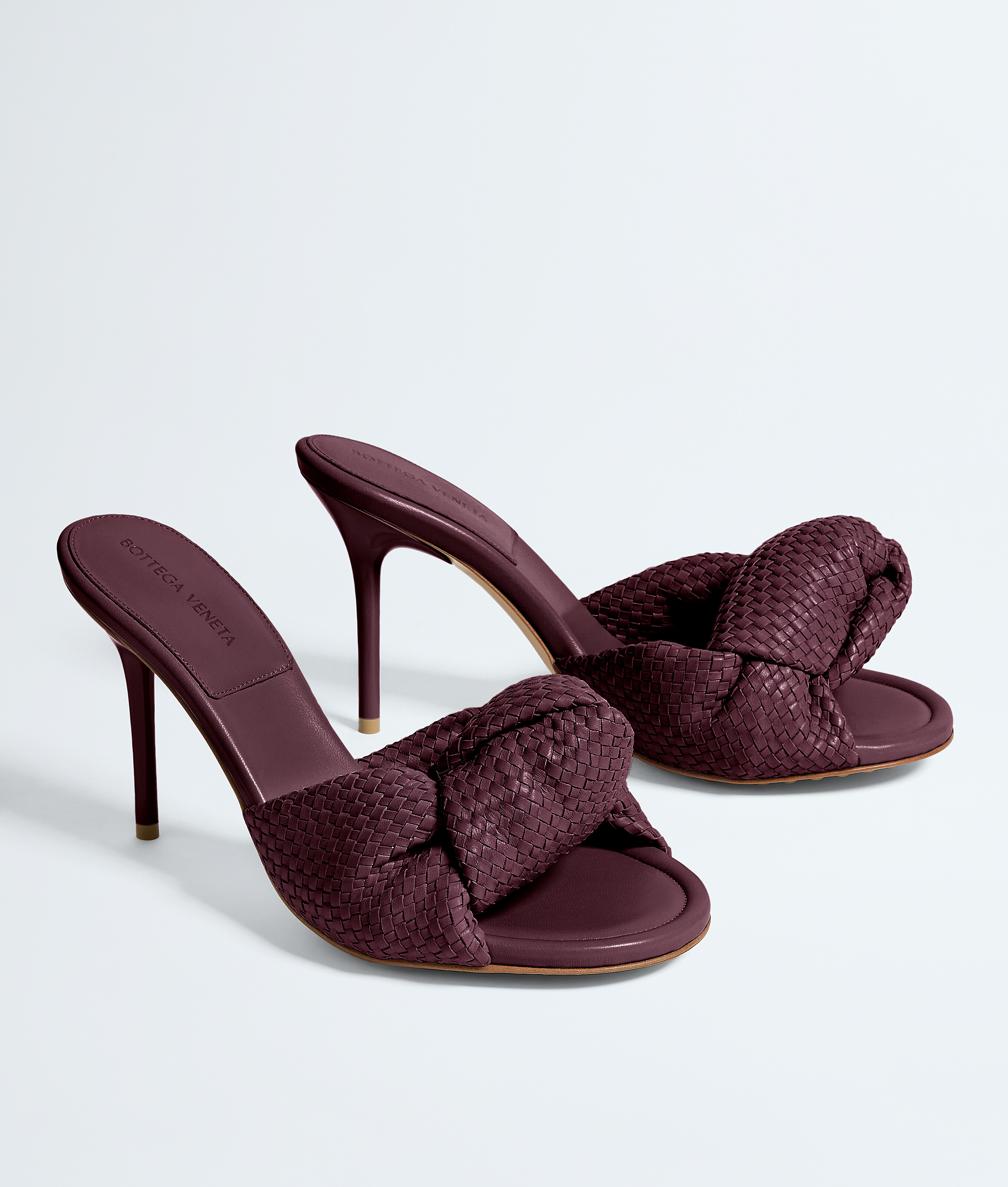 Women's Cherry Mule in Deep mahogany Bottega Veneta Finland EN - Image 3
