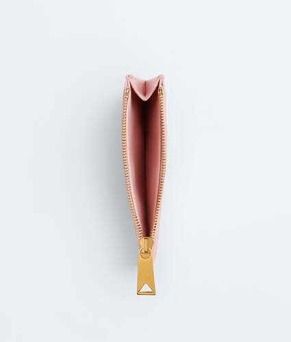 Tarjetero Intrecciato con cremallera