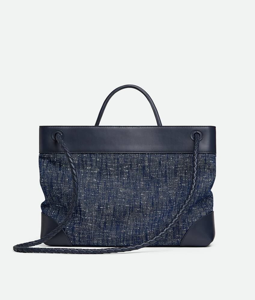 Women's Large Andiamo in Navy/white/space Bottega Veneta France EN - Image 5