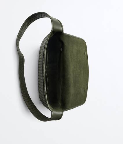 Men's Veneto Large Messenger in Bark green Bottega Veneta Japan EN - Image 4