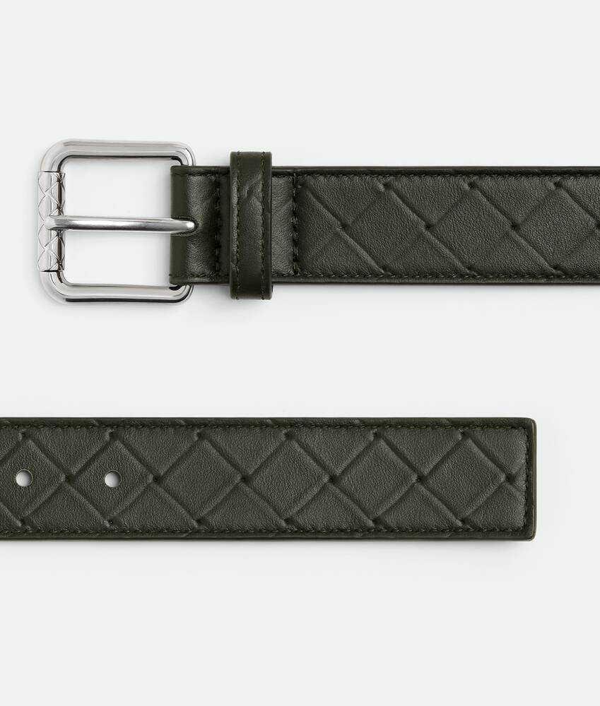 Display a large version of the product image 4 - Intrecciato Stamp Belt