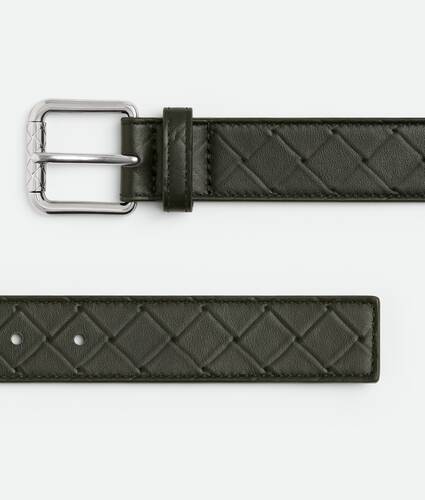 Intrecciato Stamp Belt