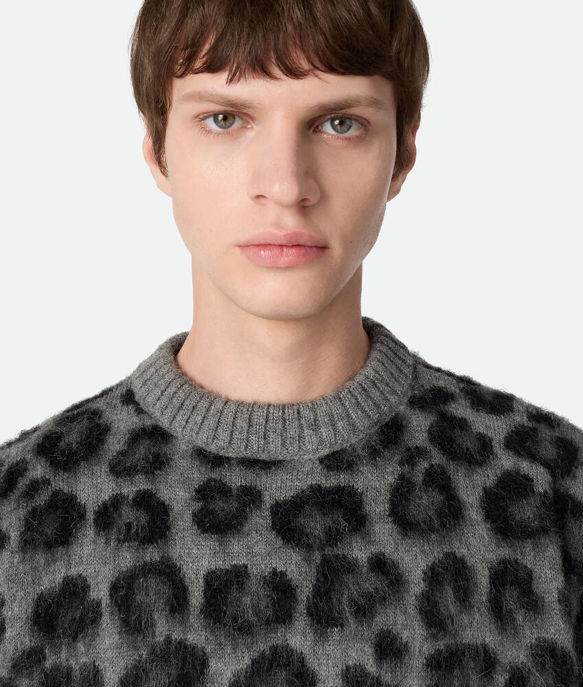 Display a large version of the product image 4 - Mohair Leopard Sweater