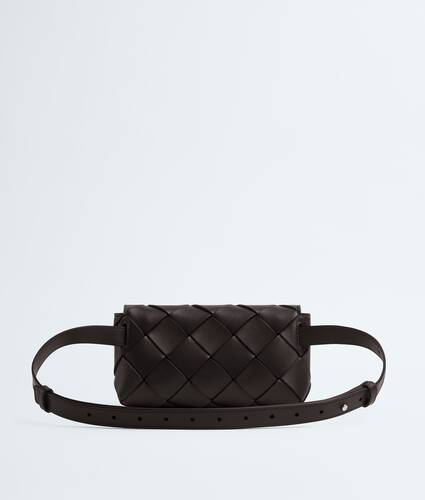Men's Diago Belt Bag in Espresso/lava red Bottega Veneta Denmark EN - Image 4