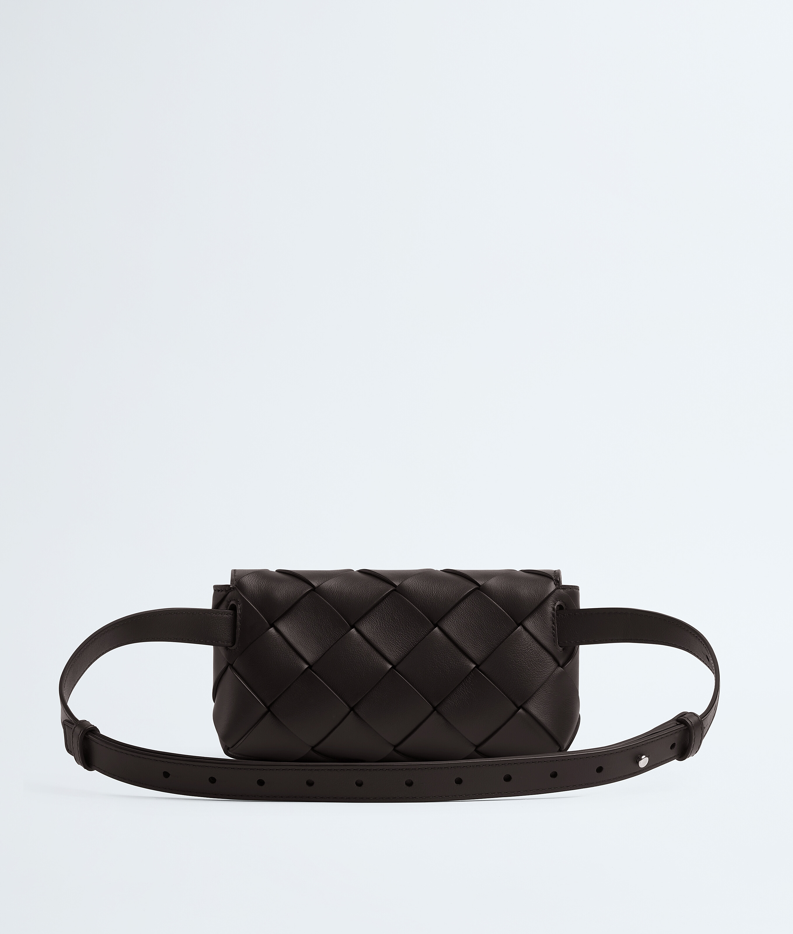 Men's Diago Belt Bag in Espresso/lava red Bottega Veneta Luxembourg EN - Image 4