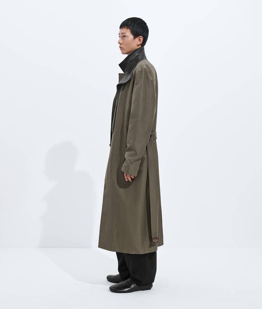 Display a large version of the product image 2 - Silk and Nylon Trench Coat