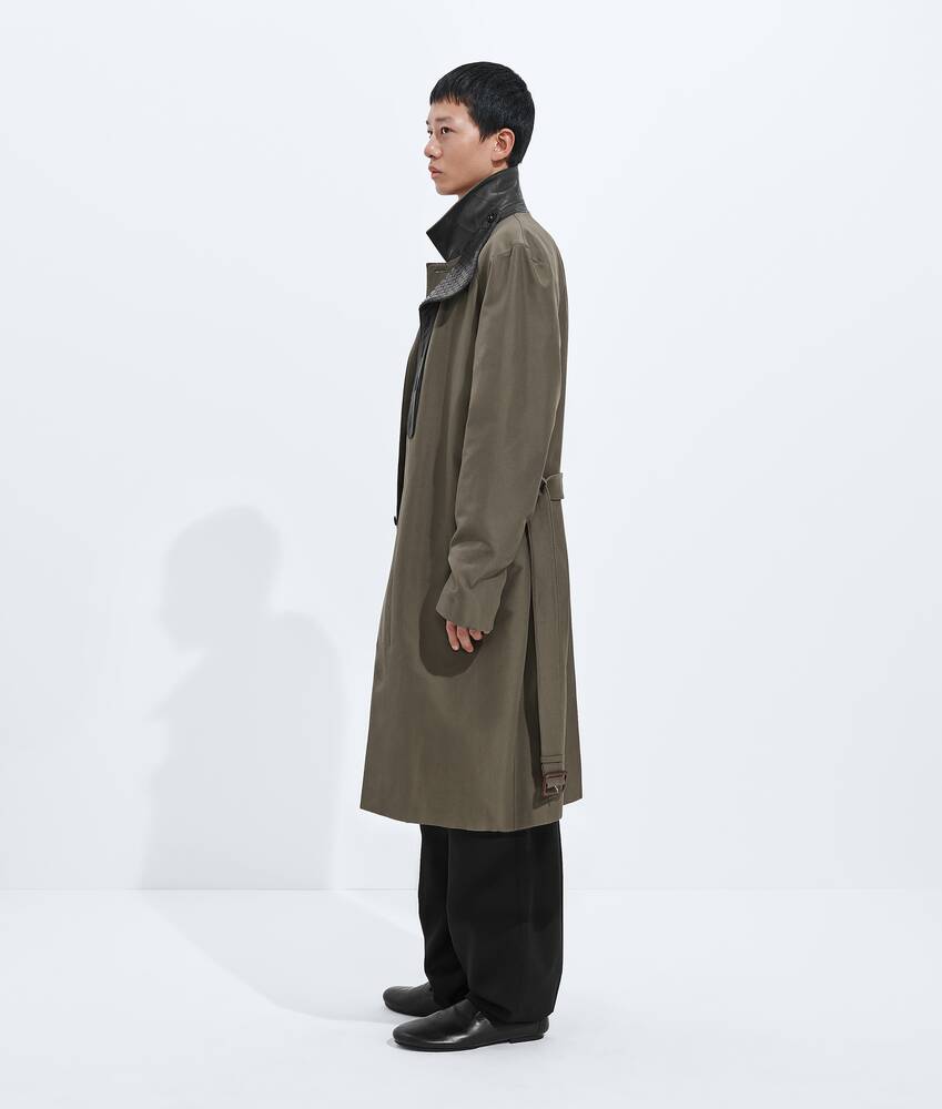 보테가베네타 실크 & 나일론 트렌치 코트 859441V6C102608