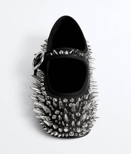Women's Veneziana Mary-Jane Ballerina in Black Bottega Veneta Macao SAR China EN - Image 2