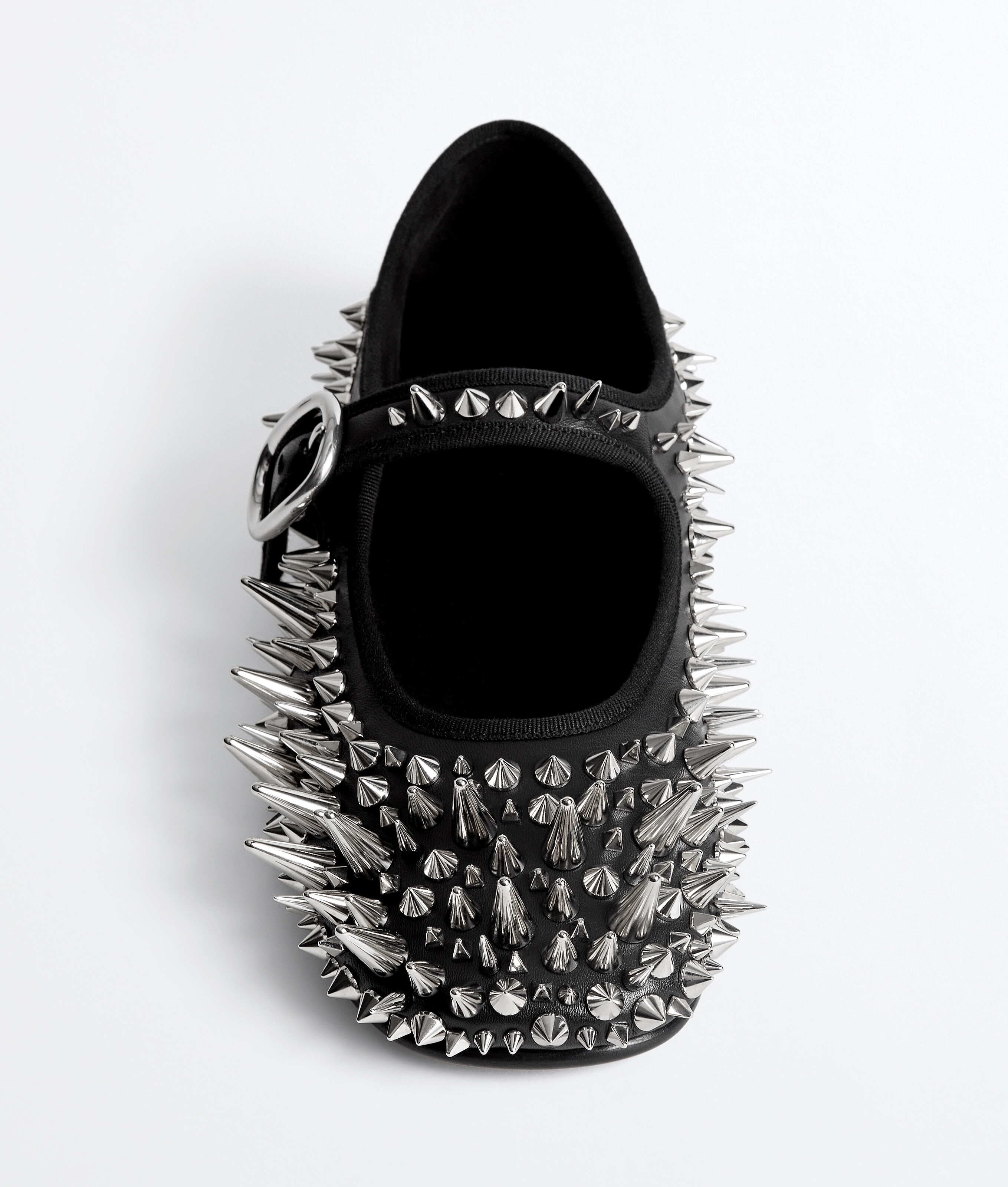 Women's Veneziana Mary-Jane Ballerina in Black Bottega Veneta Norway EN - Image 3