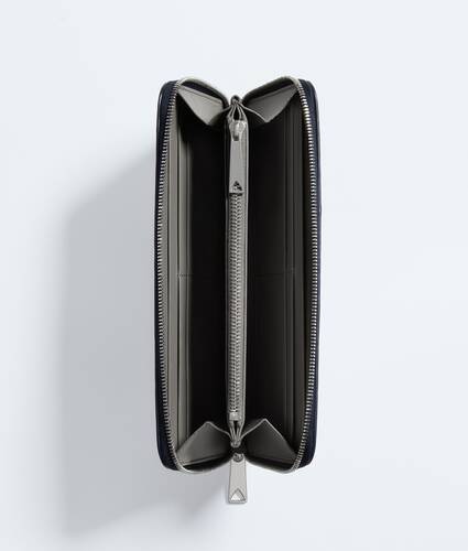 Portefeuille &agrave; fermeture zipp&eacute;e Intrecciato pour Homme en Midnight/basalt Bottega Veneta Canada FR - Image 2