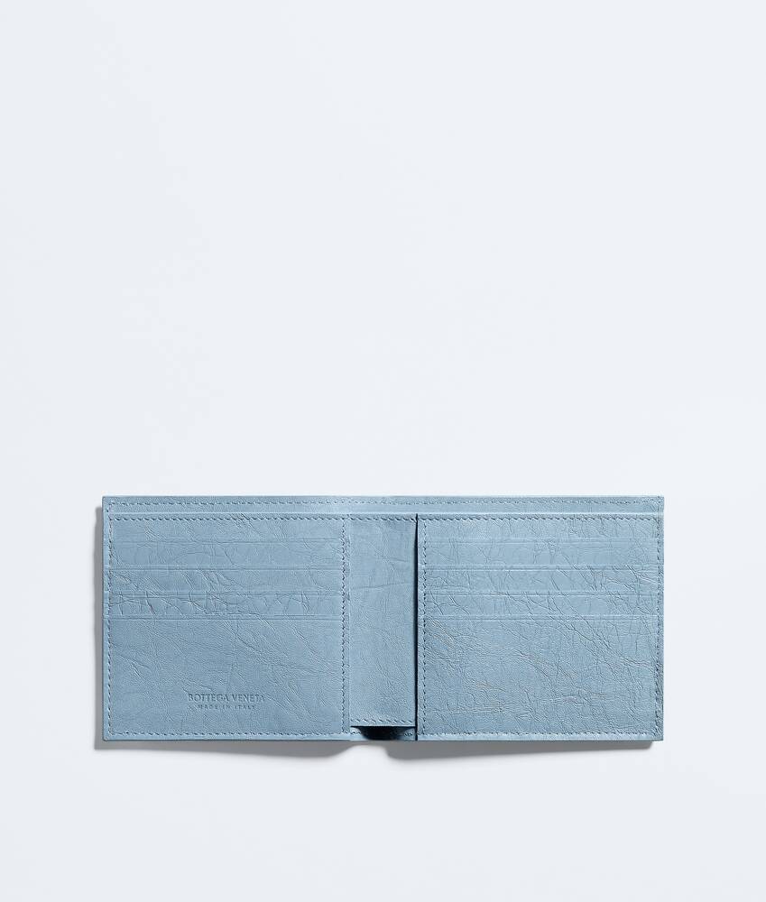 Men's Woven Mycelium Bi-Fold Wallet in Mineral Bottega Veneta Zimbabwe EN - Image 2