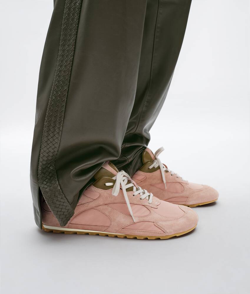 Men's Orbit Flash Sneaker in Terra pink/olive oil Bottega Veneta Czechia EN - Image 2