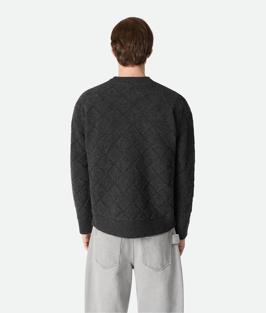 Display a large version of the product image 3 - Intrecciato Wool Sweater 