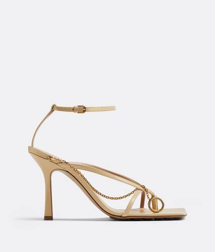 Sandalia Con Tira Stretch para Mujer en Cane sugar Bottega Veneta M&eacute;xico ES - Image 1