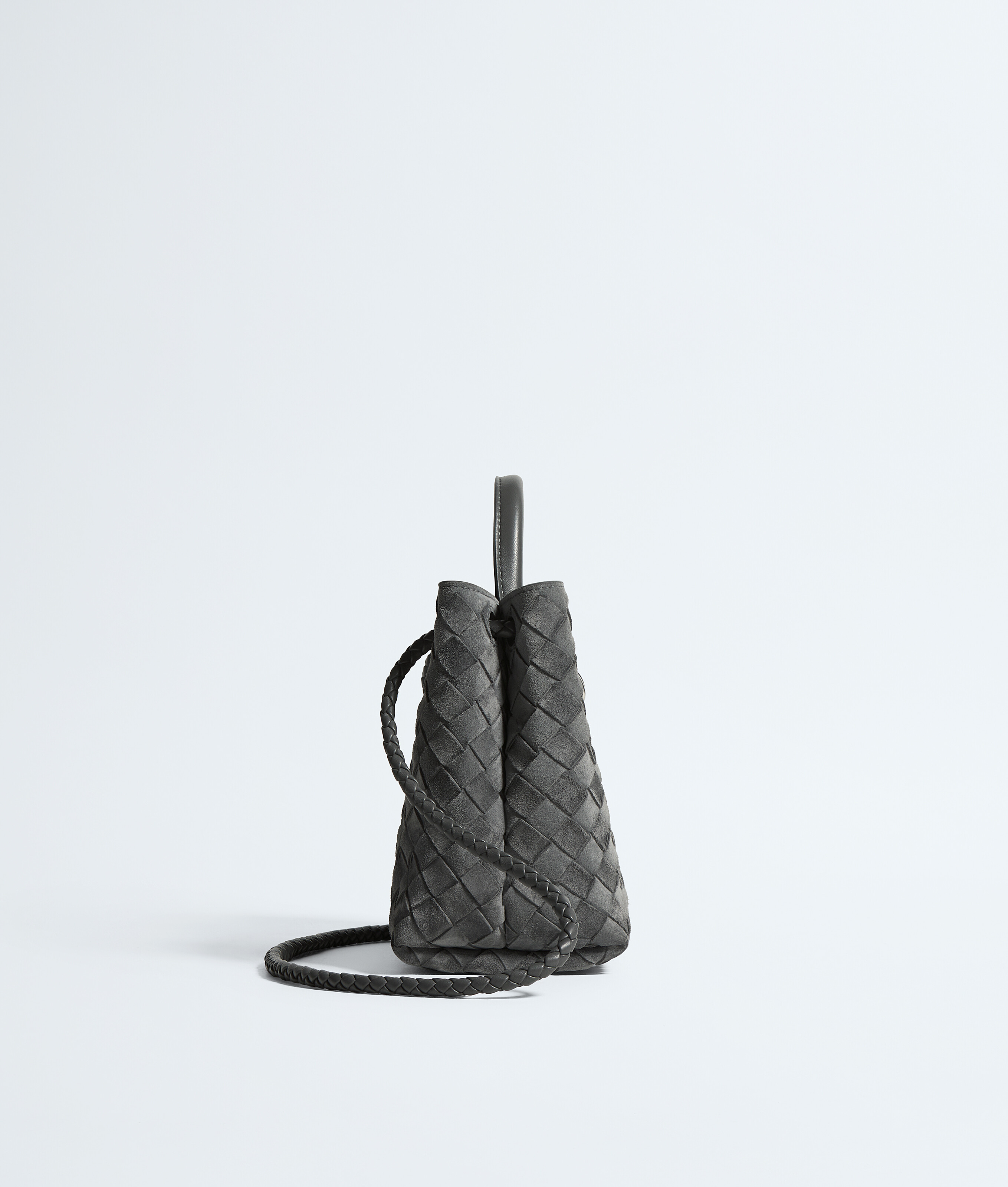 Women's Small Andiamo in Obsidian gray Bottega Veneta United States EN - Image 4
