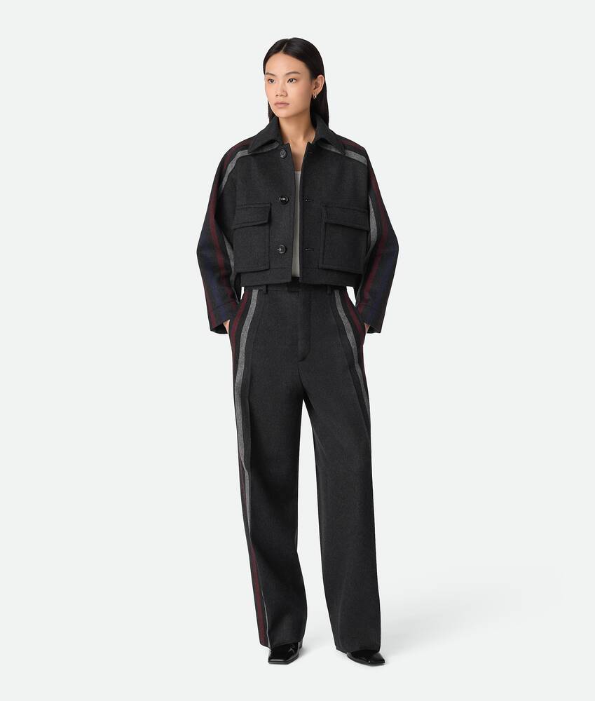 Afficher une grande image du produit 1 - Pantalon en laine et cachemire
