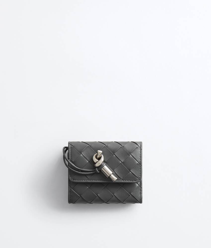 Andiamo Tri-Fold Wallet in Obsidian Gray