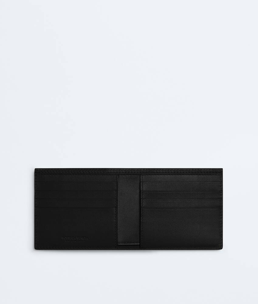 Men's Intrecciato Bi-Fold Wallet in Black Bottega Veneta United States EN - Image 2