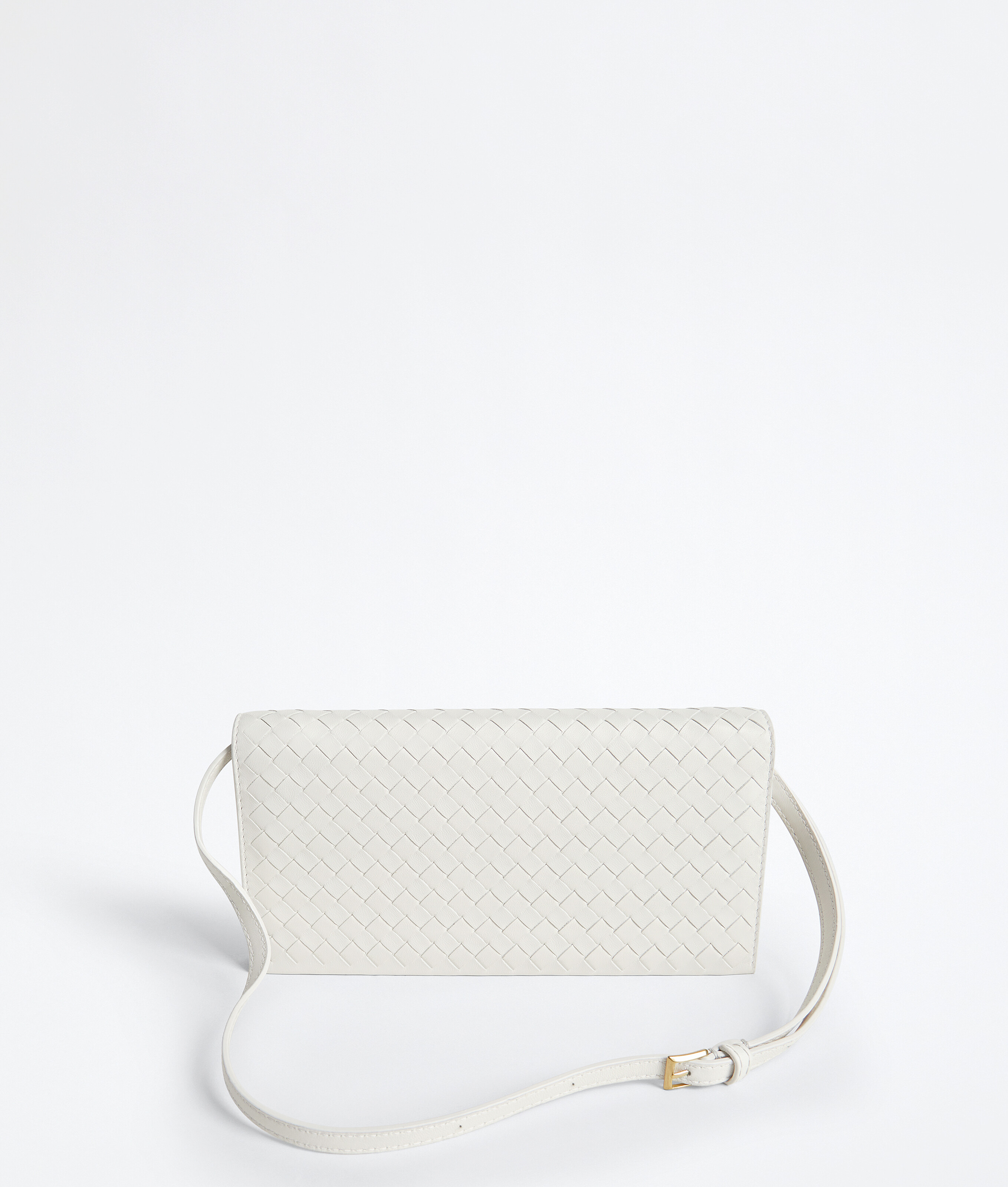 Women's Intrecciato Piccolo Envelope Pouch in Alabaster Bottega Veneta Germany EN - Image 7