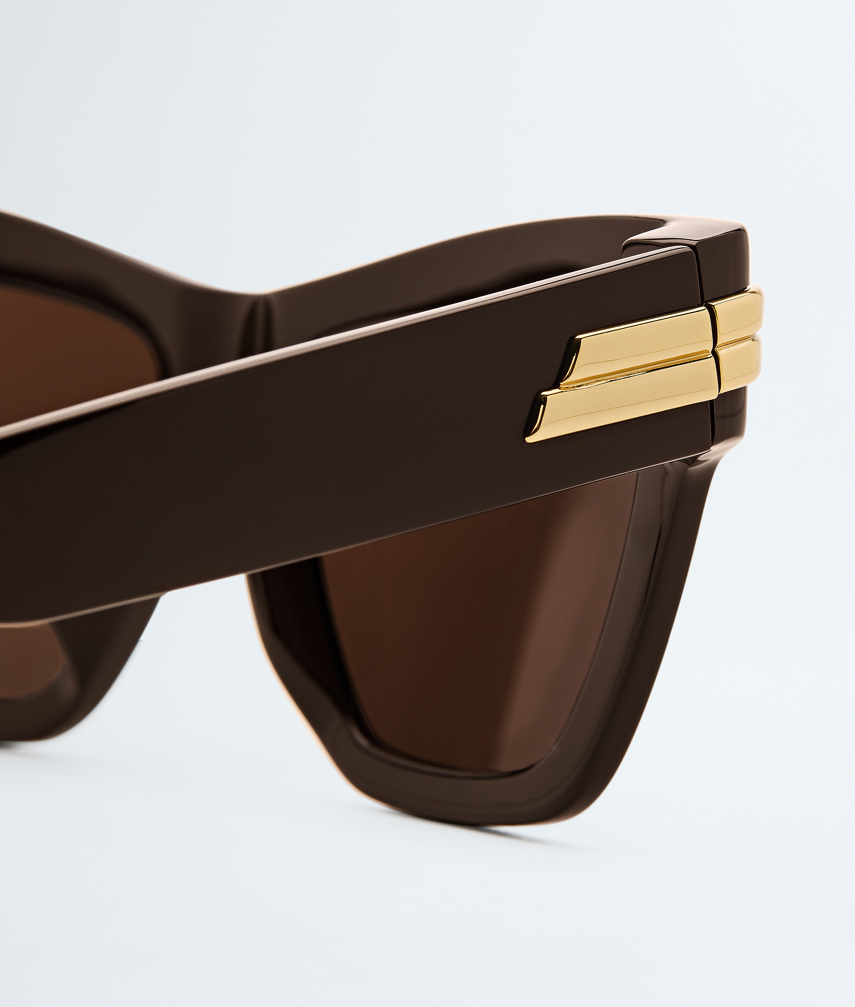 Lunettes de soleil œil-de-chat Mitre en Brown/brown Bottega Veneta Monaco FR - Image 4