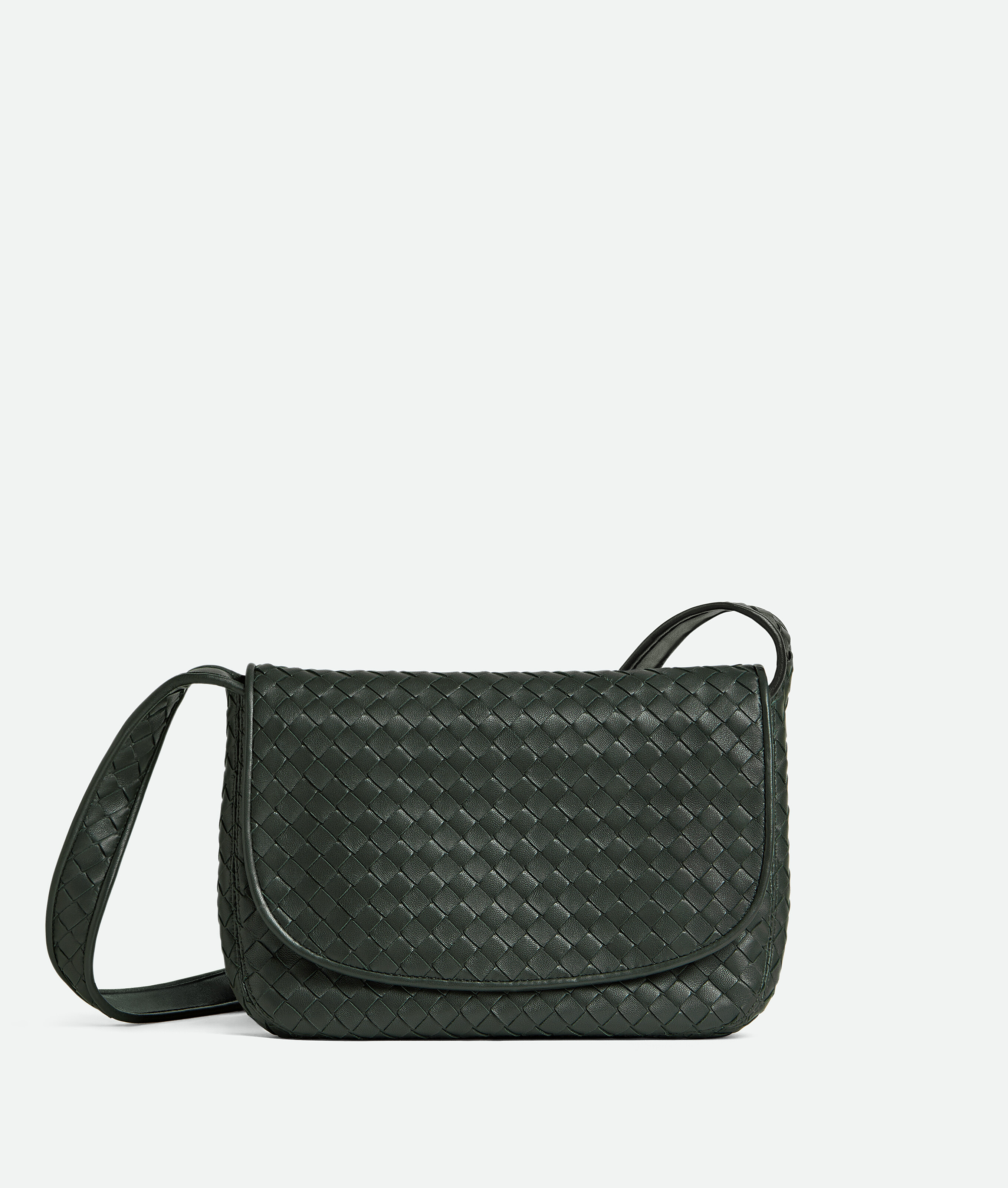 Bottega Veneta Veneto Flap Messenger - Green - Man -