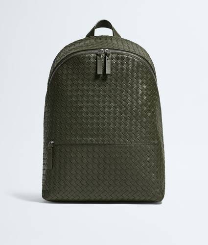 Men's Intrecciato 1975 Backpack in Bark green Bottega Veneta Zimbabwe EN - Image 1