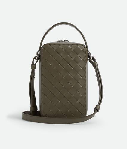 Men's Getaway Phone Pouch in Cypress Bottega Veneta United Arab Emirates EN - Image 5