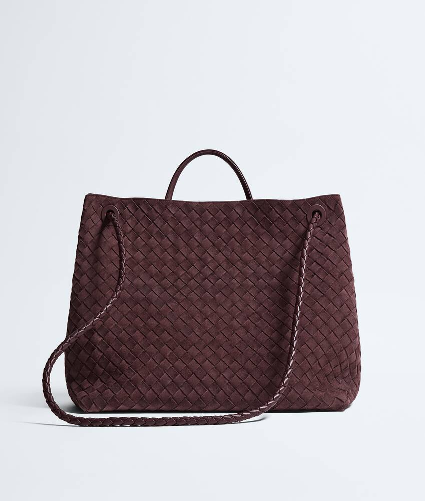 Women's Large Andiamo in Deep mahogany Bottega Veneta Japan EN - Image 5