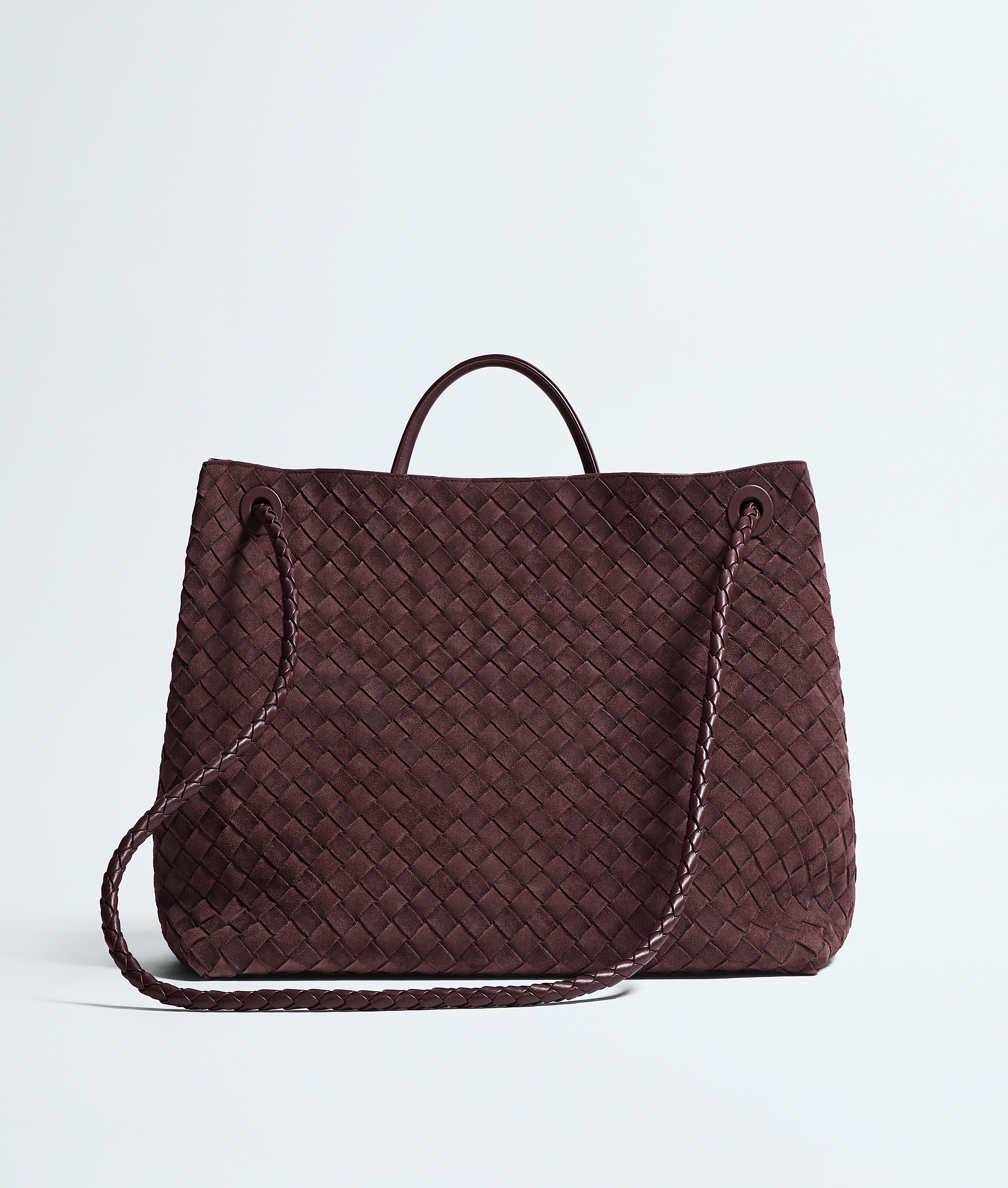 Women's Large Andiamo in Deep mahogany Bottega Veneta Luxembourg EN - Image 5