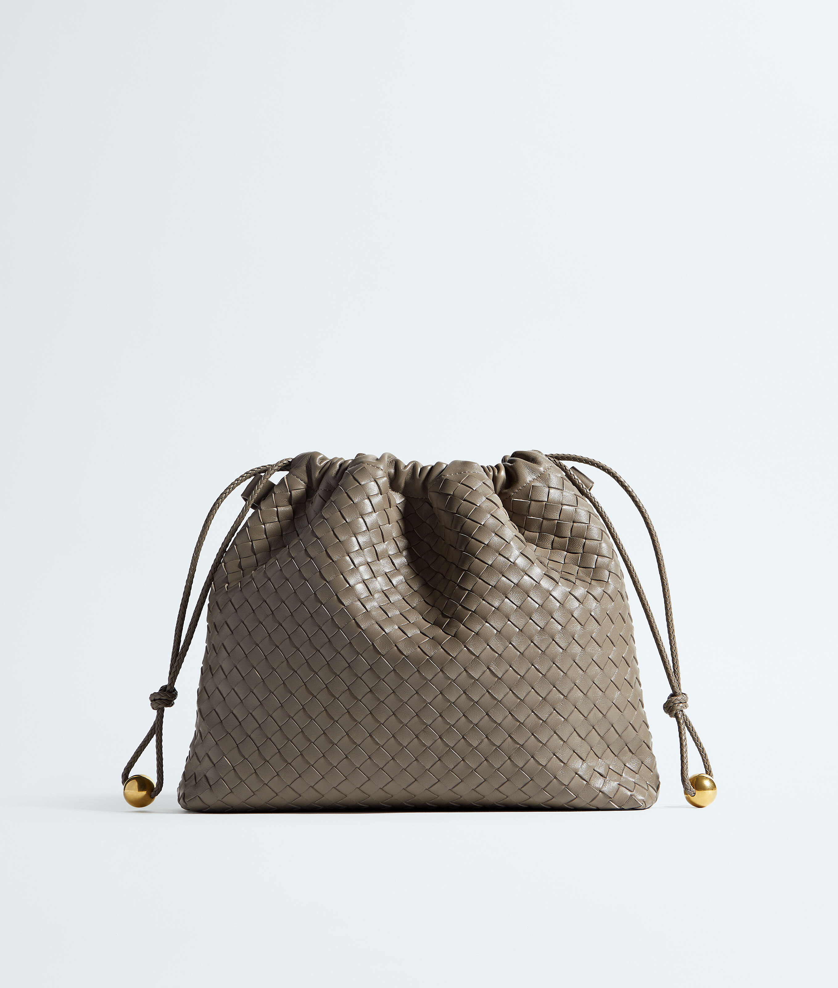 Bottega Veneta Dustbag grand format - Gris Et Argenté - Femme