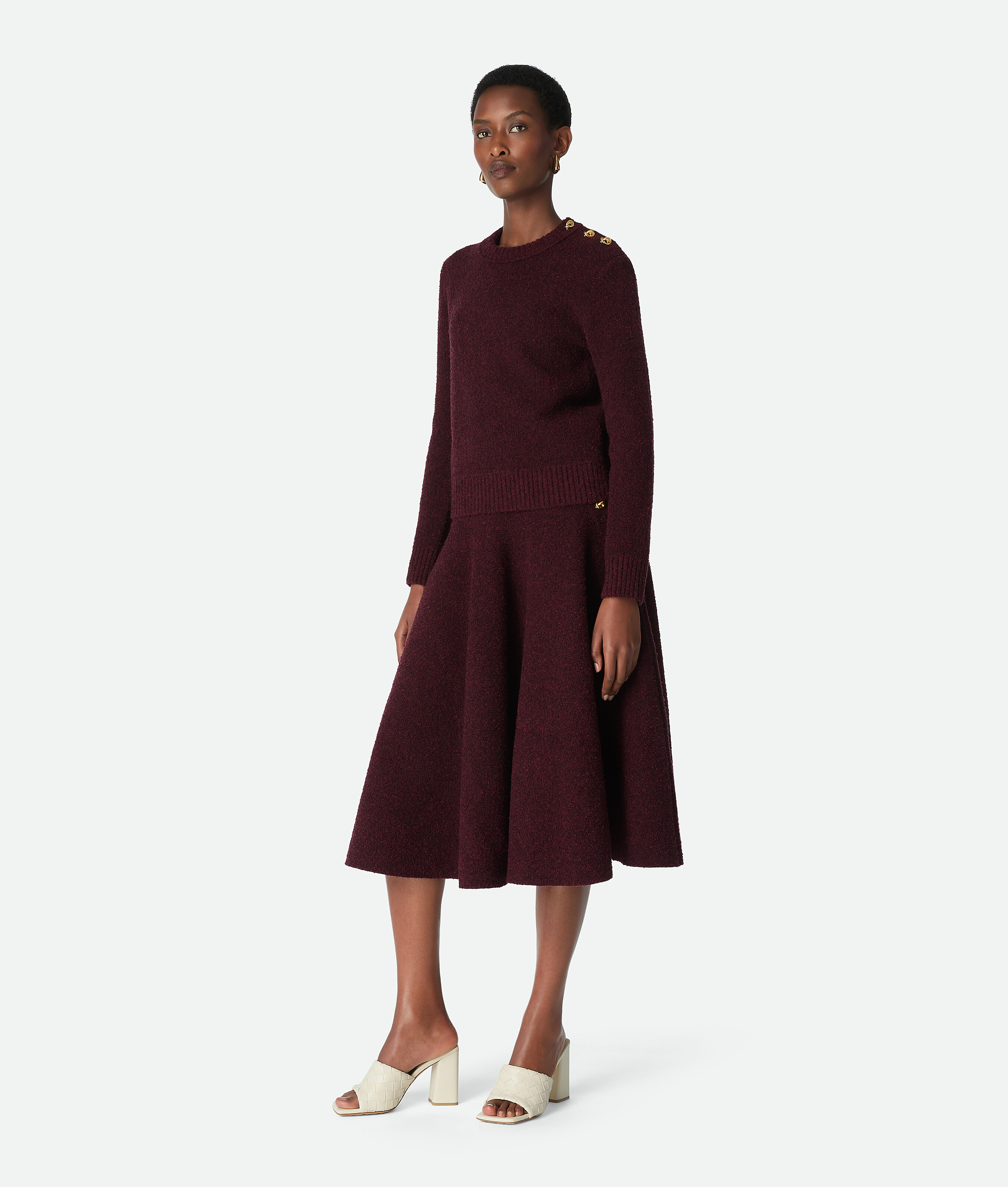 Mule Parco da Donna in Sea salt Bottega Veneta Italia IT - Image 2