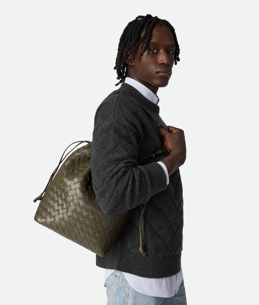 Display a large version of the product image 2 - Intrecciato Biblioteca Bucket