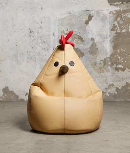 Small Chicken Pouf