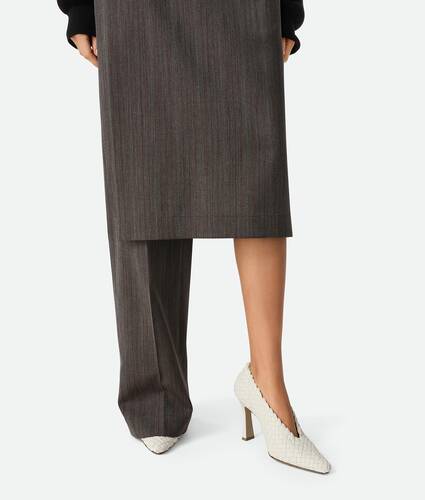 Women's Sofia Pump in White Bottega Veneta Thailand EN - Image 2